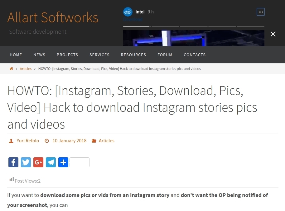 download instagram hack for laptop